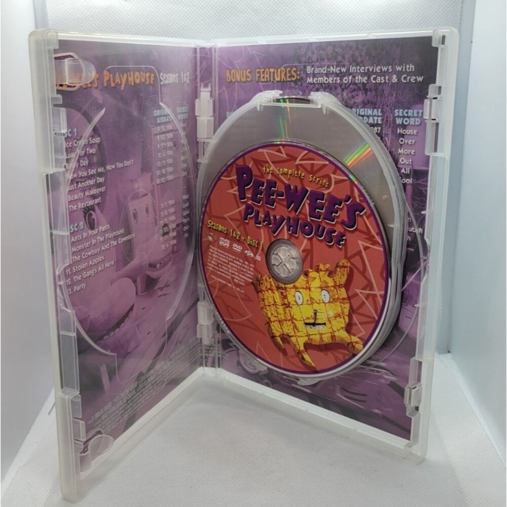 Pee-Wee's Playhouse: Seasons 1 & 2 (DVD, 1986) Special Edition - Picture 4 of 6